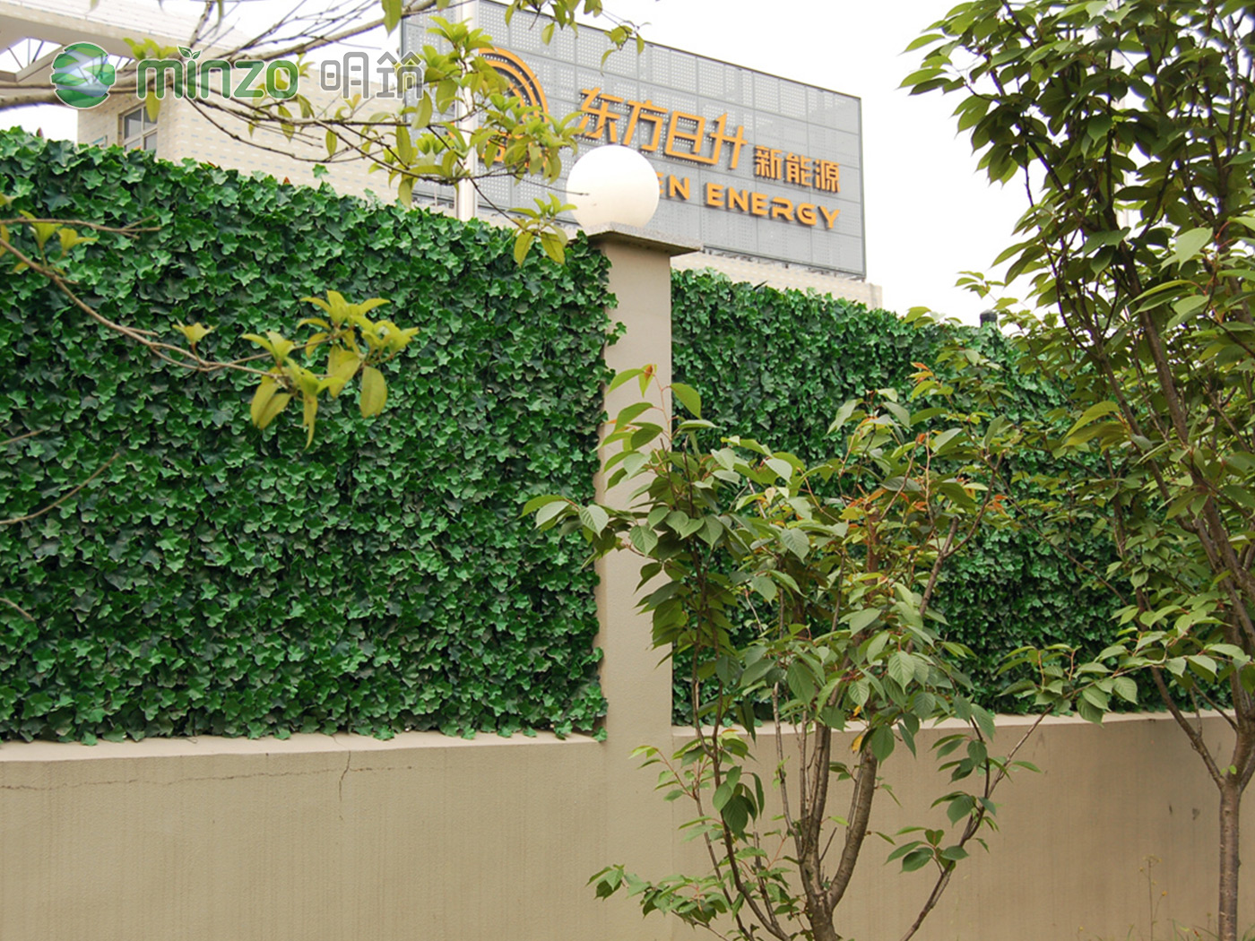 東方日升廠(chǎng)區(qū)圍欄